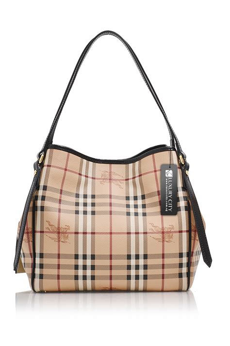 burberry small canter haymarket check tote|burberry haymarket tote price.